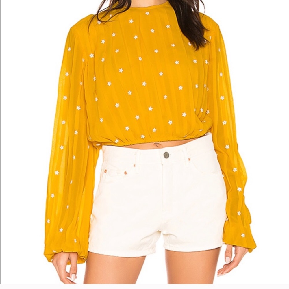 Beach Riot Maddy Top in Yellow
